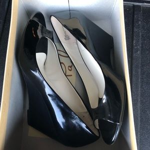 Black Wedge Shoes